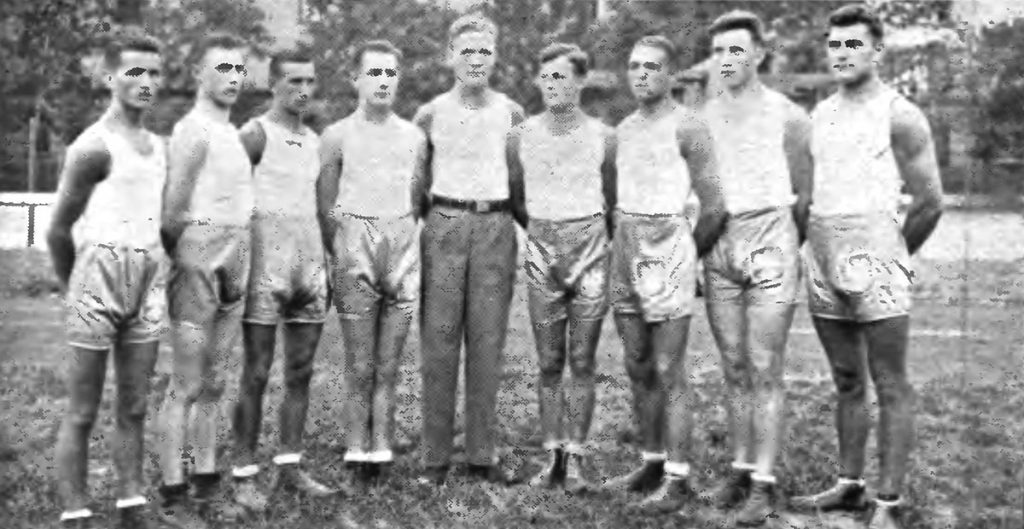 Bokserska reprezentacja Poslki na mecz z Austria 1928