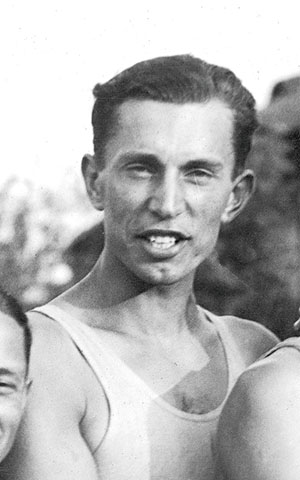 Janusz Slazak in 1932 in LA