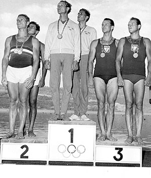 K 2 1000 metres medalists at 1960 Summer Olympics