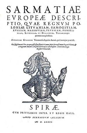 Sarmatiae Europeae Descriptio okkladka